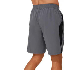 Shorts de course pour hommes sur mesure avec poche zippée, en polyester, décontractés, personnalisés, pour le sport. - Product Image 2