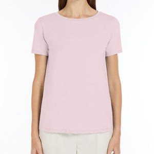 Nueva Camiseta Oversize de Algodón con Cuello Redondo para Mujer, Manga Corta, a la Moda, con Logo Sólido, Ropa de Primavera, Estilo Sencillo e Informal - Product Image 5