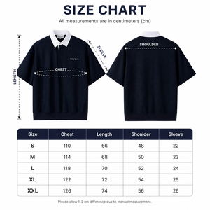 Polo pour homme à col contrasté avec logo personnalisé, de haute qualité, à manches courtes, en coton, style rugby, décontracté, streetwear - Product Image 6