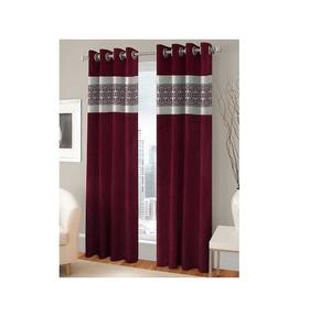 Cortina Elegante para Ventana, Tela Suave, Decoración para el Hogar, para Sala de Estar, Dormitorio, Hotel y Oficina, Diseño de Interiores - Product Image 1