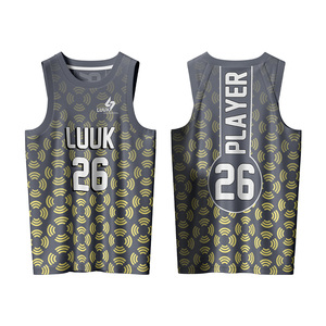 ชุดยูนิฟอร์มบาสเก็ตบอลแบบกลับด้านได้ พิมพ์ลายด้วยความร้อน ขนาดพลัสไซส์ ระบายอากาศได้ดี ผลิตจากโพลีเอสเตอร์ 100% คุณภาพสูง ป้องกันแบคทีเรีย - Product Image 4