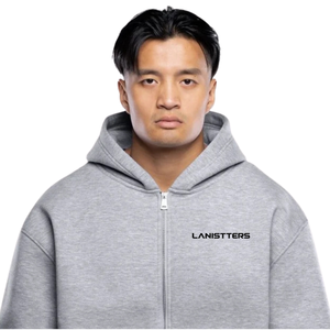 Sweat-shirt à capuche zippé personnalisé pour homme, en molleton épais, coupe décontractée, poche kangourou, OEM ODM - Product Image 3