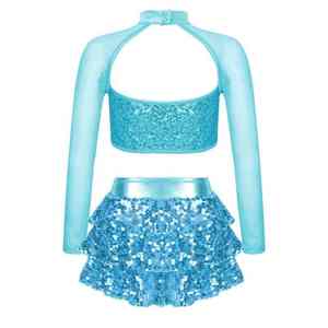 Ropa Deportiva Transpirable para Niñas, Uniforme Escolar, Traje de Baile, Uniforme de Animadoras Juveniles - Product Image 2