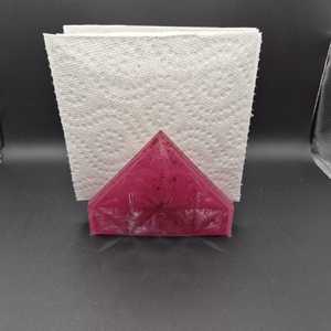 Porte-serviettes en résine de luxe avec un design élégant en bois, parfait pour les mariages, les bureaux, les fêtes, artisanat en résine - Product Image 2