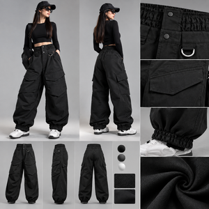Adults Unisex Waterproof <b>Wool</b> Insulated Ski <b>Pants</b> Windproof Snowboard Cargo Trousers Winter Outdoor Sports OEM Wholesale - Product Image 2