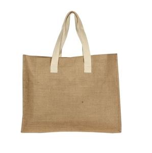 Bolsas de yute orgánico Natural para compras, bolso de yute para mujer, bolsa de transporte para verduras, bolsa de yute estampada para Cocina - Product Image 1