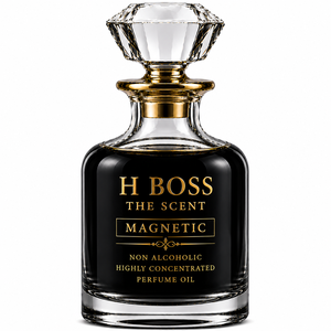 Huile de parfum concentrée (Attar) H Boss The Scent Magnetic de haute qualité, 100 grammes, non alcoolisée, unisexe, longue durée, pour usage quotidien - Product Image 2