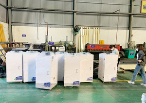 High Capacity KH-4800 Plus Laser Smoke <b>Purifier</b> 4800m³/h 3kW with Dual Hoods and Wheels for <b>Portable</b> or Fixed Industrial Use - Product Image 4