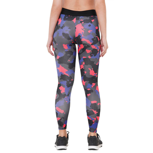Leggings pour femmes à taille haute, imprimé camouflage, extensibles, respirants, pantalons de sport pour femmes - Product Image 5