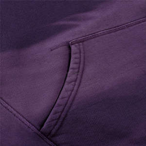 Men's Heavy <b>Weight</b> French Terry Oversized Shoulder Hoodie with Cropped Hood Streetwear Style <b>Free</b> Sample for Winter - Product Image 2