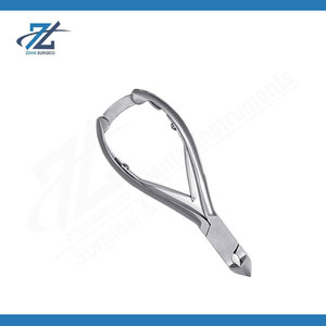 Pink Stainless Steel Full Jaw <b>Cuticle</b> Nipper Extreme Sharp Manicure Trimmer Waterproof Nail Care Beauty <b>Tool</b> Made Pakistan - Product Image 5