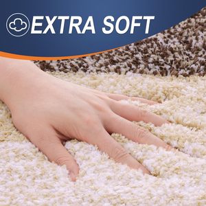 Hot Selling 17"x24" Microfiber Bath <b>Mat</b> Super <b>Absorbent</b> Non-Slip Floor Thick Plush Shaggy Tufted Bathroom Rug Washable Hotel - Product Image 3