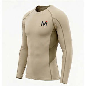 Traje Deportivo de Compresión Titan Shield Performance, Spandex/Poliéster, Antiarrugas, Transpirable, Ligero, de Secado Rápido, MALUZA - Product Image 5