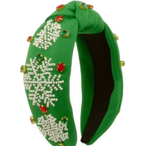 Serre-tête de luxe en perles de verre et strass, accessoire capillaire haut de gamme pour mariages à prix abordable - Product Image 6