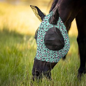 Horse <b>Fly</b> <b>Mask</b> Ears, Full Size - Breathable Lightweight Snug Fit Horse Face Covering, Mesh Eyes & Ears, Forelock Hole, - Product Image 3