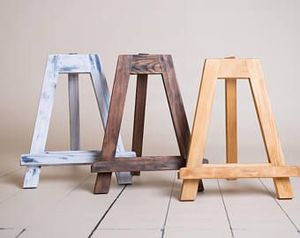 Caballete de artista de madera DIY de sobremesa con artesanía superior |   Regalo de Inauguración de Casa o Cumpleaños |   Directo de Fábrica |   Mejor Precio al por Mayor - Product Image 2