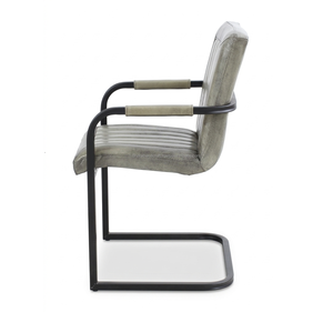 Sillas de Comedor Tapizadas con Respaldo Alto y Patas de Hierro Resistentes para una Comida Diaria Cómoda - Product Image 6