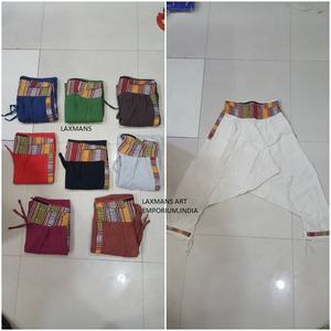 Solid Colours Cotton Hemp Patchwork Women <b>Harem</b> Pants Casual <b>Trousers</b> for Wholesale From India - Product Image 1