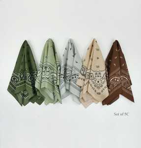 Cache-cou multifonctionnel en soie pour homme, style bandana, séchage rapide, respirant, pour activités de plein air - Product Image 1
