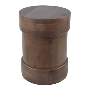 Mesa de Centro Moderna de Alta Calidad con Forma de Tambor Metálico, Nuevo Diseño para Sala de Estar, Oficina, Comedor, Muebles para el Hogar IHA IHAT143 - Product Image 1