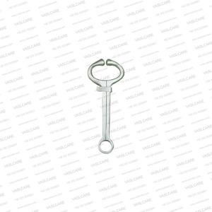 Pinza de sujeción nasal veterinaria de acero inoxidable Harms Bull Holder, instrumento de sujeción para ganado bovino, herramienta para ganado, certificado CE - Product Image 5
