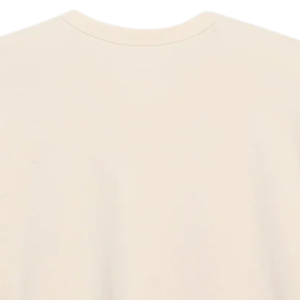เสื้อยืดผู้ชายทรงหลวม สีธรรมชาติ ผ้าฝ้ายพรีเมียม คอกลม แขนสั้น สไตล์ลำลอง โอเวอร์ไซส์ ใส่สบายทุกวัน - Product Image 4