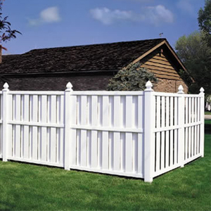 Nouvelle conception, panneaux de clôture semi-privés en PVC de qualité supérieure, robustes, 6x8 pieds, installation facile, assurance qualité, certifiés ASTM - Product Image 5
