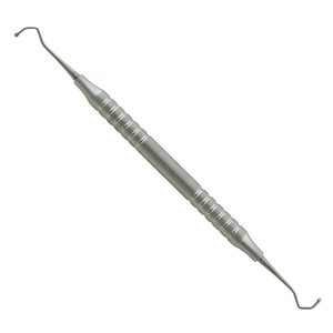 Cuillères d'extraction dentaire manuelles en acier inoxydable certifiées CE Classe I 1mm-2mm KI-1520 Garantie 3 ans Élimination des débris de carie - Product Image 4