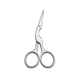 Tijeras Profesionales Negras de 115 mm para Recortar el Vello de la Nariz, Tijeras de Acero Inoxidable para Cortar el Vello Facial, Herramienta de Aseo para Salón, Puntas Redondeadas - Product Image 4