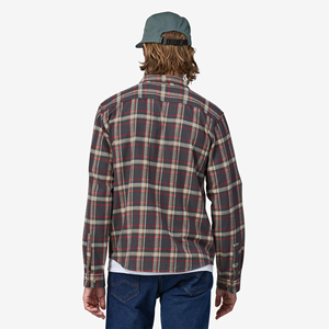 Camisa de Franela para Hombre, Corte Slim Fit, Diseño Moderno a Cuadros, Cierre de Botones, Manga Larga, Tela Suave, Estilo Casual para Uso Diario y al Aire Libre - Product Image 2