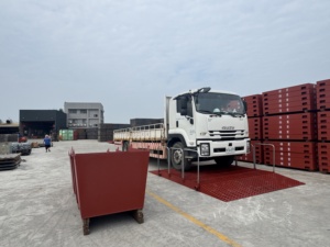 เครื่องล้างล้อรถก่อสร้างพร้อมทางลาดและราวจับ - Product Image 2