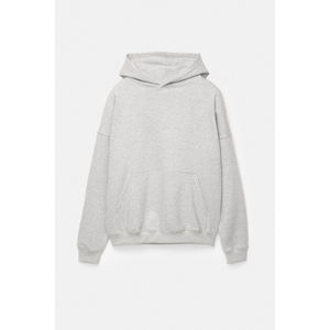 Sudadera con capucha para hombre, holgada, extragrande, de forro polar suave, de algodón, cómoda, lisa, básica, acogedora, perfecta - Product Image 3