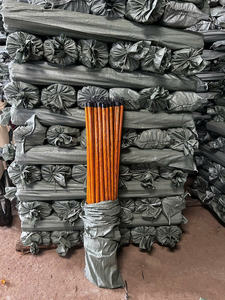 La dernière collection de manches à balai en bois pour balais et serpillères, outil de nettoyage avec revêtement PVC imitation bois, directement de l'usine. - Product Image 2