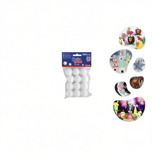 BOLA Palline in Schiuma Porex da 2cm, 12 Pezzi, per Lavori Artigianali - Product Image 2
