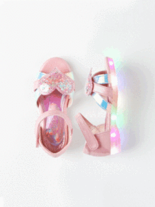 Sandalias LED Estilo Coreano OZKIZ para Niñas de 2 a 7 Años, Zapatos de Moda Infantiles al por Mayor para Verano - Product Image 1