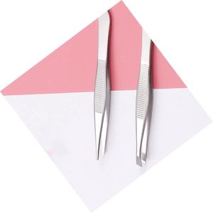 Pinzas para Cejas de Acero Inoxidable 2023, Pinzas Cosméticas Profesionales de Acero Inoxidable para Hombre - Product Image 6