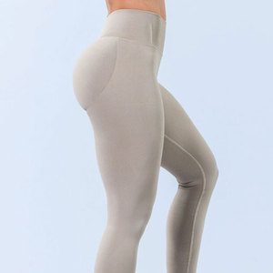 Women Compression Activewear Pants Tight Fit Workout High Strength Training <b>Legging</b> Hip Lifting V Shape <b>Scrunch</b> <b>Butt</b> <b>Leggings</b> - Product Image 4