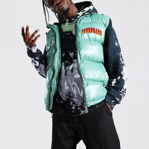 Veste sans manches matelassée coupe-vent pour homme, en coton, épaisse et chaude, de haute qualité, fournie directement par l'usine, pour l'automne et l'hiver. - Product Image 5