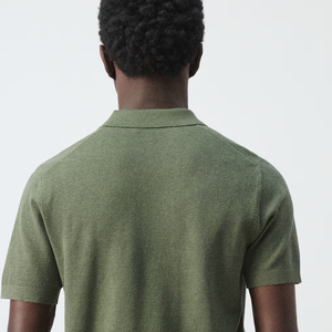 Camisa de Algodón con Cuello Clásico, Diseño de Alta Calidad con Botones, Diseño de Logotipo Personalizado 2026, Corte Holgado para Uso Diario Masculino - Product Image 5