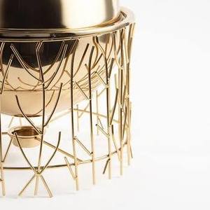 Plat à chafing dish rond classique et durable de qualité supérieure pour le maintien au chaud des aliments, idéal pour les buffets d'hôtel, la restauration et la présentation en restaurant - Product Image 3