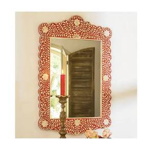 Espejo de Pared con Incrustaciones de Madreperla Hecho a Mano, Espejo con Incrustaciones de Hueso de Alta Calidad, el Más Vendido, para Decoración del Hogar - Product Image 6
