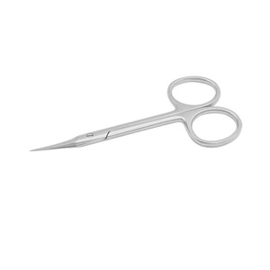 Russian Manicure Scissors Curved Tip Scissors Professional Stainless Steel Nail <b>Dead</b> Skin Remover Nail Clipper Salon Nail Tools - Product Image 3