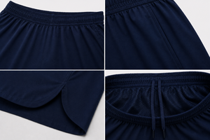 Les shorts de course respirants sont conçus avec un tissu respirant de qualité supérieure pour un confort optimal pendant les entraînements. - Product Image 5