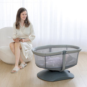 Nueva edición con certificación EN, cuna automática para bebés recién nacidos, con control remoto, para uso en dormitorio, popular, de gran venta. - Product Image 1