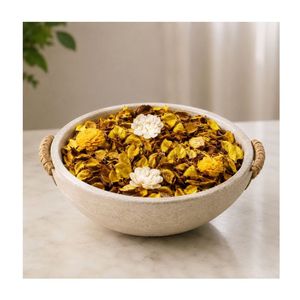 Potpourri Natural de Hierba Limón, Flores Secas, Fragancia para el Hogar, Relleno Decorativo para Cuencos - Product Image 1