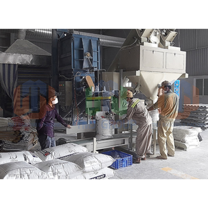 Semi-automatic Filling & Packaging TBM-SS02-A-V Export Quality Bagging Machine 10kg-50kg Grout Cement <b>Putty</b> Powder Sack Bag - Product Image 4