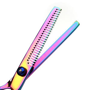 Professional <b>Dog</b> Grooming <b>Scissors</b> Kit Stainless Steel Cutting <b>Scissors</b> and Comb Set for <b>Dogs</b> Cats - Product Image 5