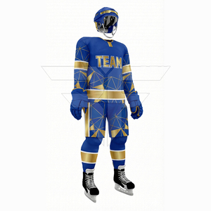 Conjunto de Uniforme Profesional para Equipo de Hockey sobre Hielo, Tela Resistente, Jersey y Pantalones Cómodos, Equipo Ligero y Transpirable - Product Image 2