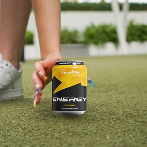 Interfresh bebida energética carbonatada con sabor a arándanos 250ml OEM ODM etiqueta Vietnam fabricante HALAL ISO certificado filtrado - Product Image 1