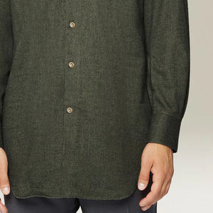 Elegant Long Sleeve Casual Shirt With Refined Collar Structure And Clean Front Finish Made From High Quality Fabric For Men 2026 - Product Image 4